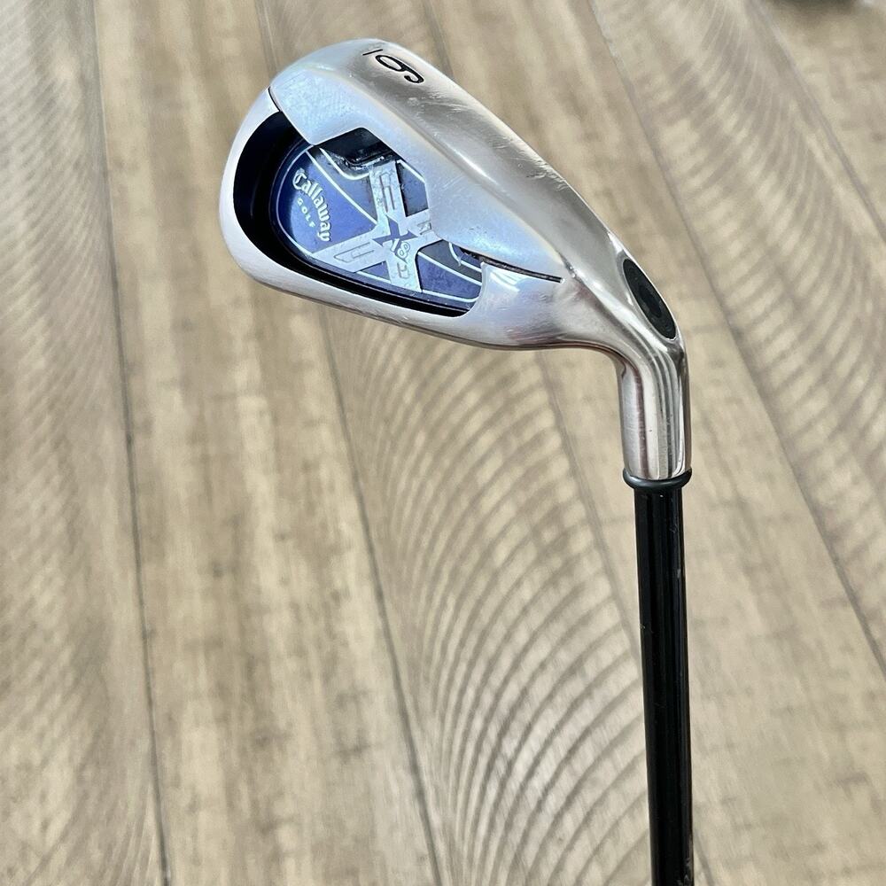 Callaway Golf X-18 Single 6-Iron Callaway CW 85 Stiff Graphite Shaft RH 37.5"
